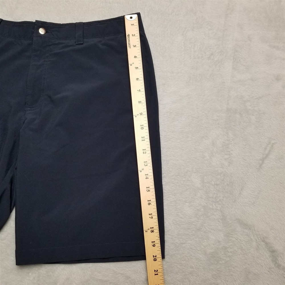 Callaway Shorts Mens 34x10 Black Flat Front Chino Performance Golf Activewear - Picture 10 of 11
